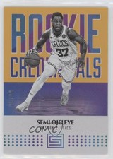 2017-18 Panini Status Rookie Credentials Gold 5/10 Semi Ojeleye #9 0c6