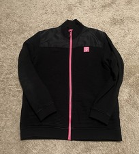 T Mobile Employee Jacket Mens Large Full Zip Work Wear Logo Black