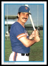 Keith Hernandez 1985 Topps #13 New York Mets MLB READ FREE SHIPPING AutographDen