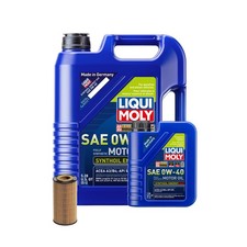 6L Liqui Moly Synthoil Energy A40 0W40 Hengst Engine Oil Change Kit for C70 2,5L
