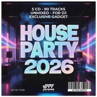 Audio Cd - House Party 2026 / Various (5 Cd) - Jaywork Records -D- Neu