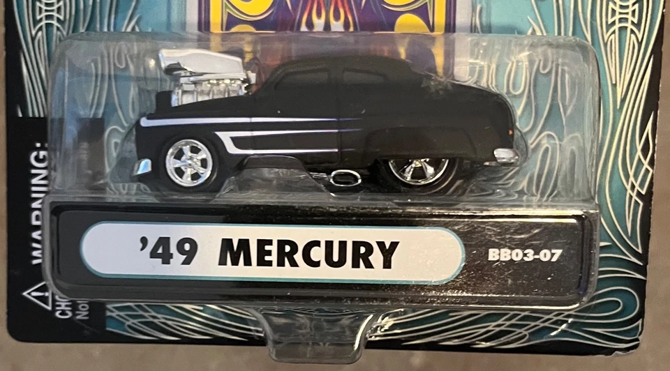 Muscle Machines Blvd Blasters '49 MERCURY 1:64 Diecast - BB03-07 - Image 2 of 3