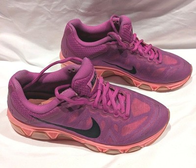 Nike Air Max Tailwind Purple And Pink Black Logo. Size 7