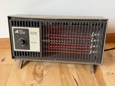Vintage Arvin Fan Forced Instant Heat Space Heater 1320 Watt 30H25-4 Tested