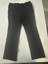 Nine West/Kohls Dress Pants Bootcut Zip Fly Black Women Size 12 Preowned