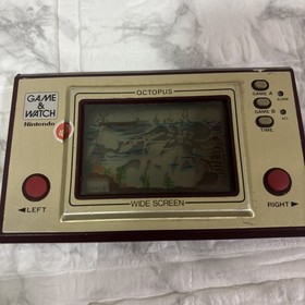 Nintendo Octopus OC-22 Game & Watch Wide Screen Vintage Tested Used
