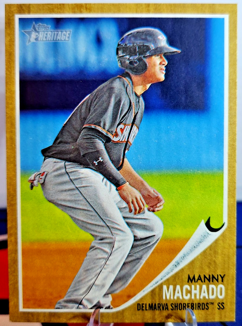 2011 Topps Heritage Minor League Edition - Manny Machado #161 (RC)