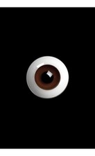 Dollmore NEW   26mm - Solid Glass Eyes (Brown) LAST ONE