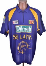 BNWT CRICKET SRI LANKA 2004/2005 ODI/CHAMPIONS TROPHY SHIRT MASHOLDING SIZE L