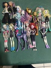 Mattel Monster High Dolls Lot Of 14
