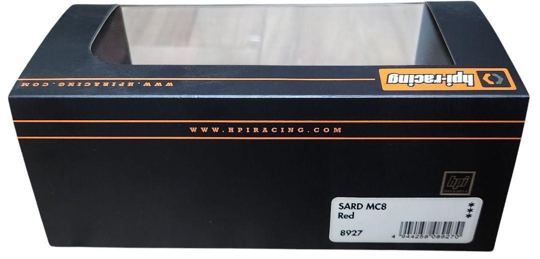 【美品】HPI-RACING 1/43 SARD サードMC8 レッド Hpi-Racing 1/43 Sard Third Mc8 Red | eBay