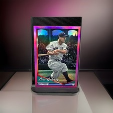 2024 Topps Archives Lou Gehrig #201 Pink Foilboard Yankees