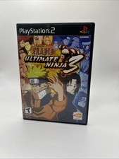Naruto Ultimate Ninja 3 PlayStation 2 PS2 Game  MANUAL 