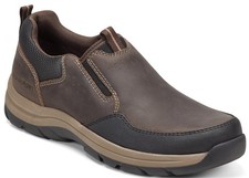 Rockport Men's Falcon Slip-On Shoes Dark Brown 200