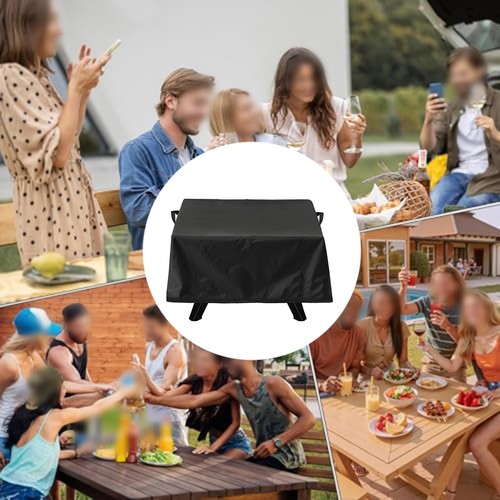 Retractable Buckles Pizza Oven Cover Waterproof Designed for Easy Storage - Picture 9 of 9