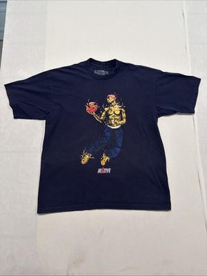 Million Dolla Motive Tupac Shakur Basketball Black Mens T Shirt Size 2XL