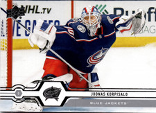 5 CARD LOT - 2019-20 Upper Deck - Joonas Korpisalo #317