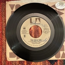 War The Cisco Kid 7" VINYL 45 RPM