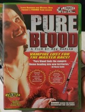 PURE BLOOD 2001 DVD LIKE-NEW TROMA SOUTH AFRICA VAMPIRES APARTHEID CULT RARE OOP