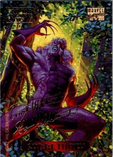 1994 Marvel Masterpieces - Gold Foil Signature Series - Sabretooth