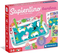 Clementoni Sapientino - Bambina, Gioco Educativo con Penne Parlanti per Bambini
