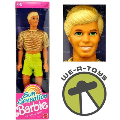 Barbie Sun Sensation Ken Doll 1991 Mattel 1392 | eBay
