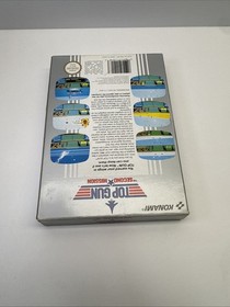 Top Gun The Second Mission NES Game Complete Boxed CIB With Manual PAL A