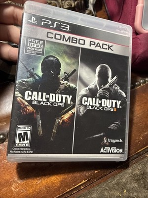Call of Duty Black Ops 1 & 2 Combo Pack (Sony Playstation 3, W/Complete Manuel s