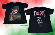 New Nightmare on Elm Street Freddy Krueger 2 sided Ready Not Mens T-Shirt