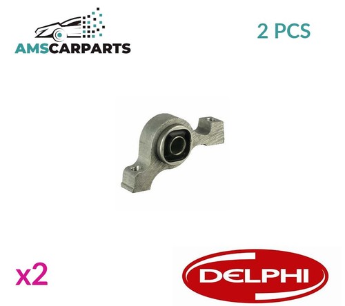 CONTROL ARM WISHBONE BUSH PAIR FRONT LOWER REAR TD933W DELPHI 2PCS NEW