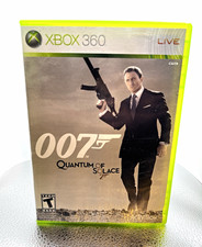 Activision 007: Quantum of Solace Xbox 360 T Multiplayer w/ Case  Manual