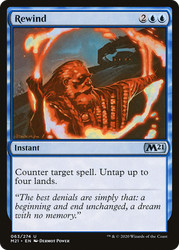Rewind 063/274 Core Set 2021 Magic: The Gathering