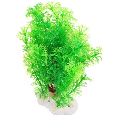  Dekorative Aquarium-Dekoration, zarte künstliche Pflanze,