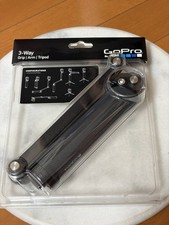 GoPro AFAEM-001 3-Way Grip Arm Tripod Selfie Stick Top Mint JAPAN