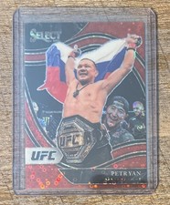 2023 Panini Select UFC Petr Yan Weight Class 1/1 Numbered 135/199 Octagonside