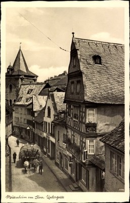 Postcard Meisenheim am Glan Palatinate, Untergasse - 5083980