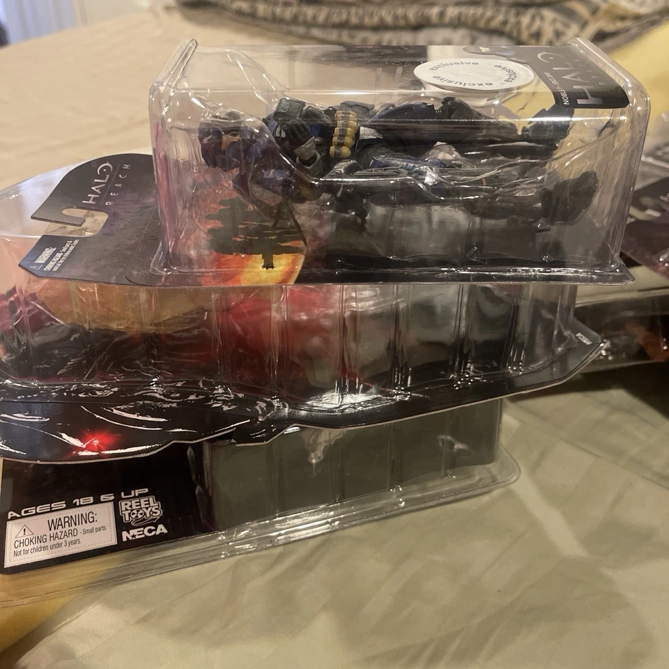 SDCC 2010 *FIRMADO* Figura de acción McFarlane Toys Halo Reach Toys-R-Us NOBLE 7 Foto 4 de 4