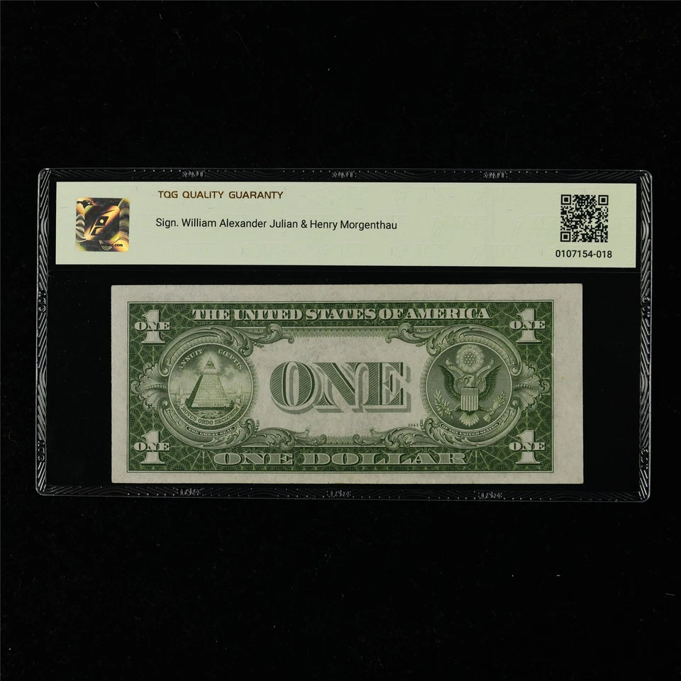 1935A Silver Certificates 1 Dollar Fr#2306a - Image 2 of 4