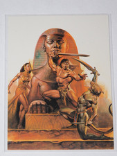 1991 BORIS VALLEJO EGYPTIAN WARRIOR CARD #7
