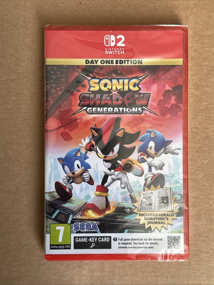 Nintendo Switch 2 Sonic x Shadow Generations Neuf (non ouvert) Day One Edition