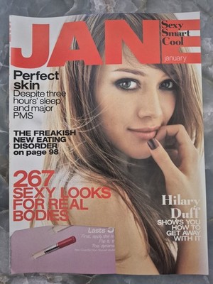 Jane Magazine Dec 2006 Jan 2007 Hilary Duff Cover Fergie ~Final Year of Jane mag