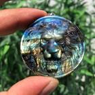 41g Natural quartz crystal elongite carving — photo 2