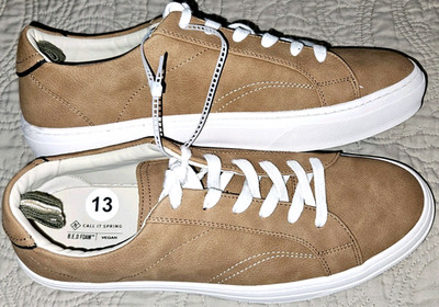 NEW》CALL IT SPRING by ALDO, MENS SIZE 13, TASER VEGAN LACE-UP SHOES-MSRP $69.99
