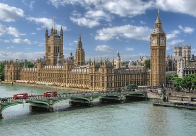 Puzzle (3000 T.) Das Parlament von London (Clementoni) NEU/OVP