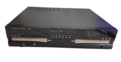 HARMON KARDON CDR 2 Dual CD Player (BOTH DISC TRAYS WON'T OPEN) READ DESC-PARTS