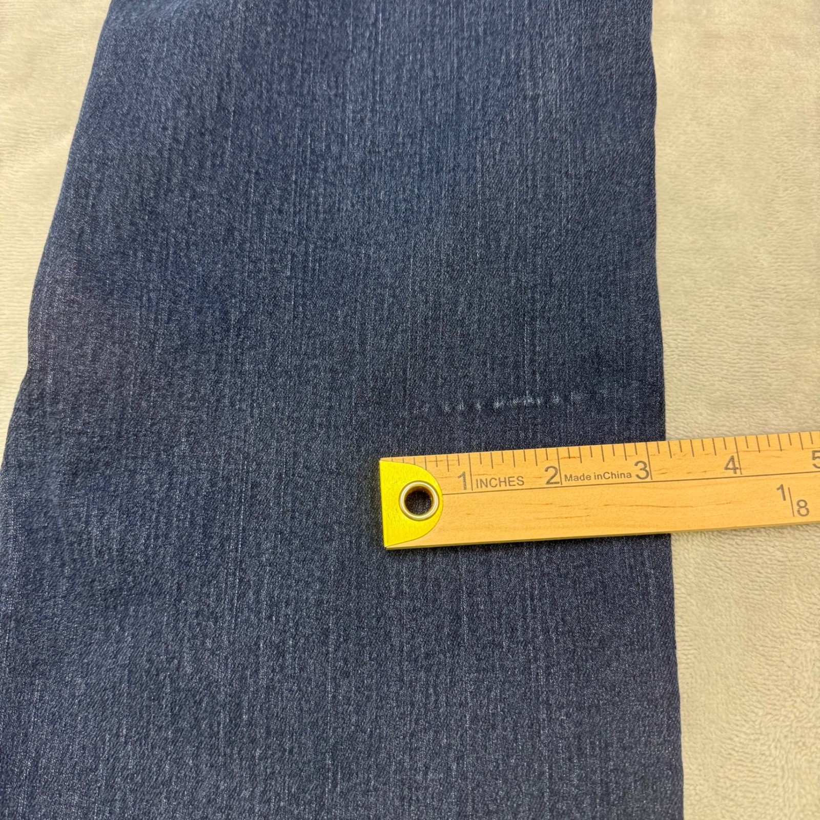 Lee Women Jeans Classic Fit Straight Leg Dark Wash Size 6 (28x30) thumbnail 4