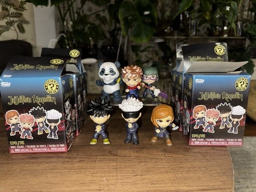 Funko Mystery Mini Jujutsu Kaisen Figures – 6 of 12 + Rare Metallic Yuji  3
