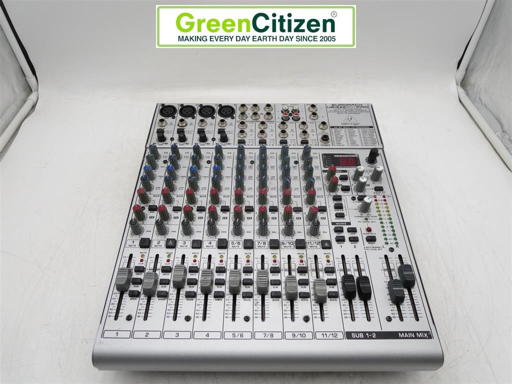 Behringer Eurorack UB1622FX-Pro 16-Input 2-Bus 24-Bit Mixer