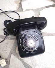 Vintage 1960s Automatic Electric Black Rotary Dial Phone NC 802000CXX Untested