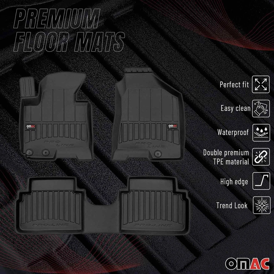 Alfombrillas OMAC Premium para Hyundai Tucson 2010-2015 todo tipo de clima resistente Foto 2 de 4